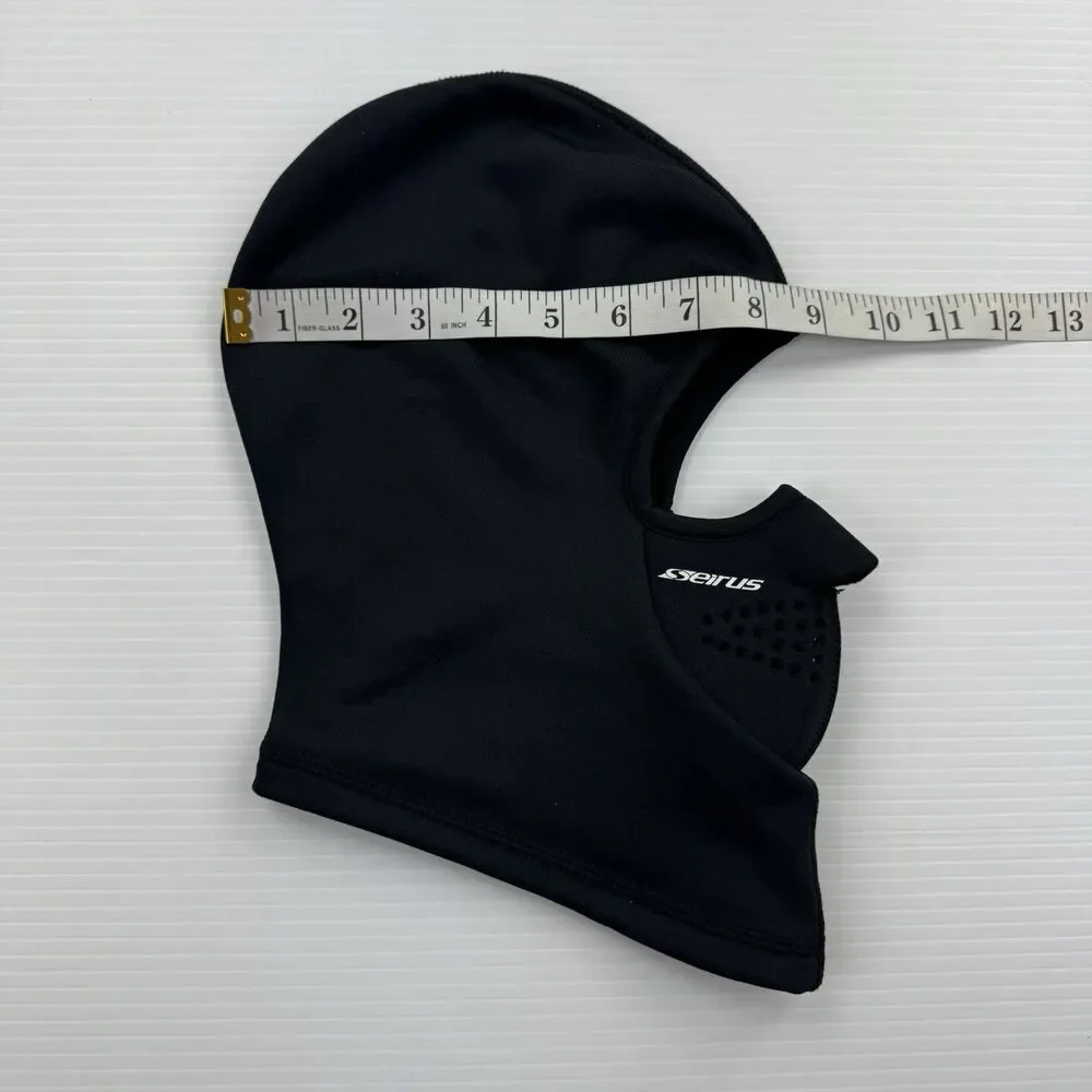Seirus Junior One Size Balaclava Ski Mask Fleece Thermal Cold Weather Black